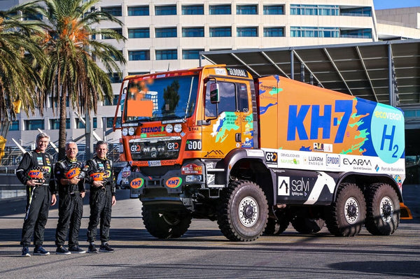 2023 Dakar Rally:  GRO Sponsored Team KH-7 Epsilon First Hydrogen Powered Truck