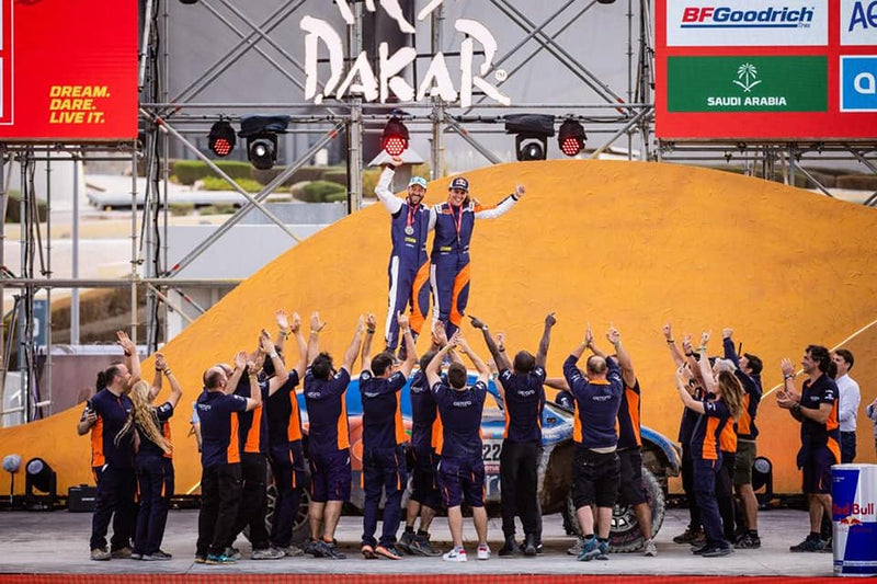 Proud GRO contribution to a sustainable competition at the Dakar 2023