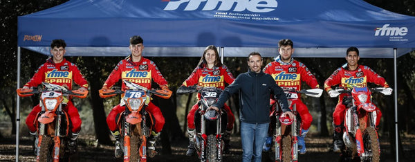 The RFME Enduro Junior Team continues to rely on GRO for its participation in the EnduroGP world championship