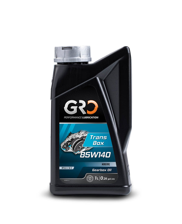 GRO Trans Box 85W140 Conventional Mineral Motorcycle transmission oil gearbox lubricantAPI GL-4 GL-5 1 liter