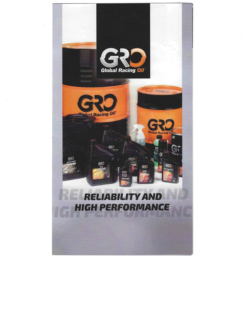 GRO USA Trifold "Reliability & High Performance" 2022